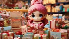 呆妹儿粉丝互动送专属礼物，含亲笔签名并强调禁止转售